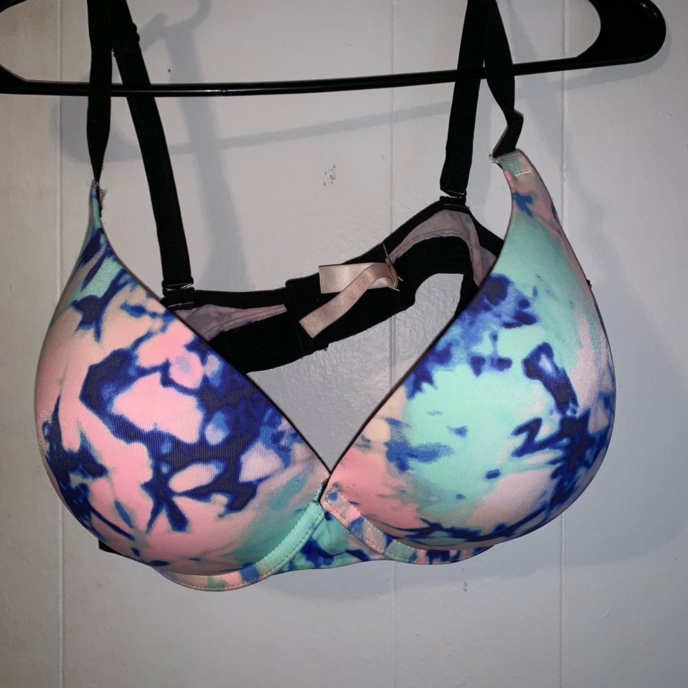 Pink bra